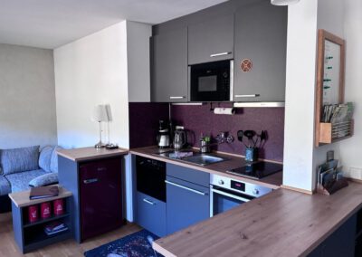 Kueche Ferienwohnung Rheinblick 549 Oberwesel